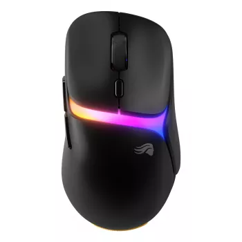 Glorious Gaming Model D3 Wireless Gaming Mouse - InfinitePlay Swappable Battery System, 8k Polling, 130M Click Optical Switches, Ultralight 69g, 30K DPI Optical Sensor, RGB - Black