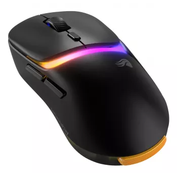 Glorious Gaming Model D3 Wireless Gaming Mouse - InfinitePlay Swappable Battery System, 8k Polling, 130M Click Optical Switches, Ultralight 69g, 30K DPI Optical Sensor, RGB - Black