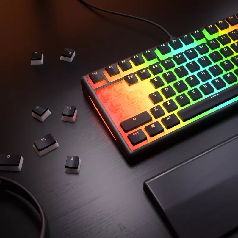 Glorious Gaming GMBK 75% keyboard USB QWERTY US English Black