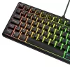 Glorious Gaming GMBK 75% keyboard USB AZERTY French Black