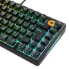 Glorious Gaming GMBK 75% keyboard USB AZERTY French Black