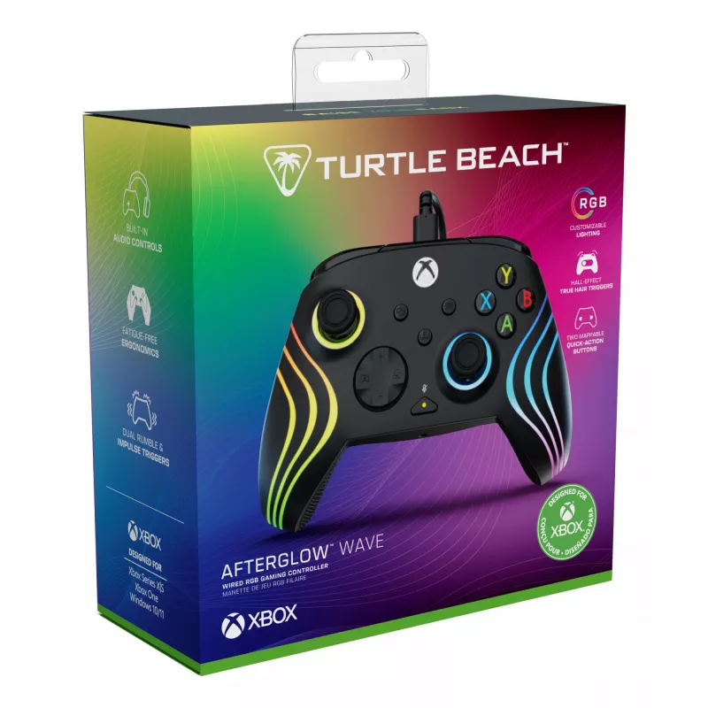 Gamepad Turtle Beach Afterglow Wave Black USB PC Xbox Series