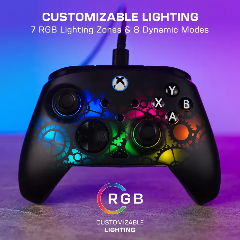 Gamepad Turtle Beach Afterglow Ignite Wired RGB Controller Customizable RGB Remappable Buttons