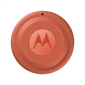 Finder Motorola moto tag 2 — universal tracker, orange, CR2032 battery, up to 14400 h, 7.4 g, Ø 31.9 mm, 8 mm