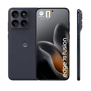 Smartphone Motorola edge 70 fusion — 6.78 inch OLED, Snapdragon 7s Gen 3, 12 GB RAM, 256 GB, 7000 mAh, Dual SIM, Android 16, Black