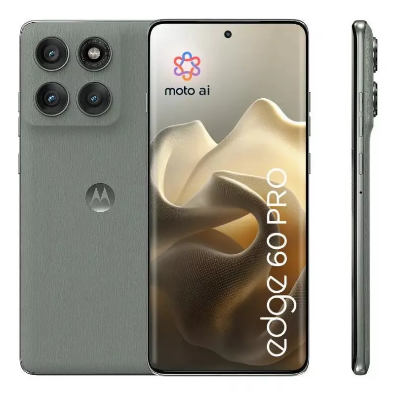 Motorola edge 60 pro PB7X0090DE 16.9 cm (6.67 inch) Dual SIM Android 15 5G USB Type-C 8 GB 256 GB 6000 mAh Grey