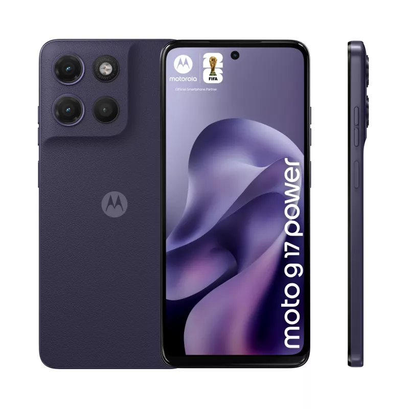 Motorola moto g17 power 17.1 cm (6.72 inch) Hybrid Dual SIM Android 15 USB Type-C 8 GB 256 GB 6000 mAh Purple