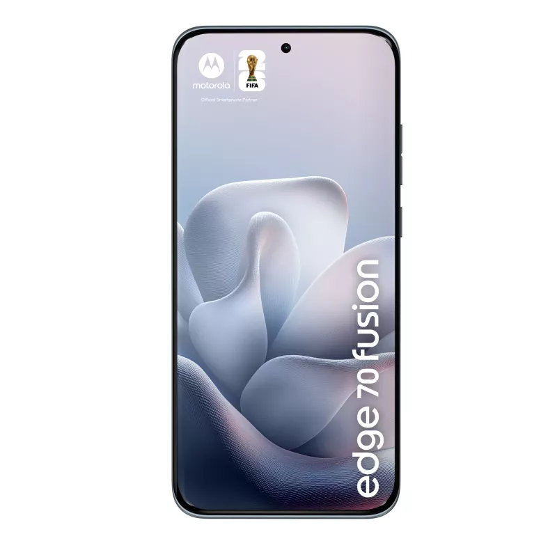Smartphone Motorola edge 70 fusion — 6.78 inch (17.2 cm) OLED, Snapdragon 7s Gen 3, 12 GB RAM, 256 GB, Dual SIM, 7000 mAh, Light Blue