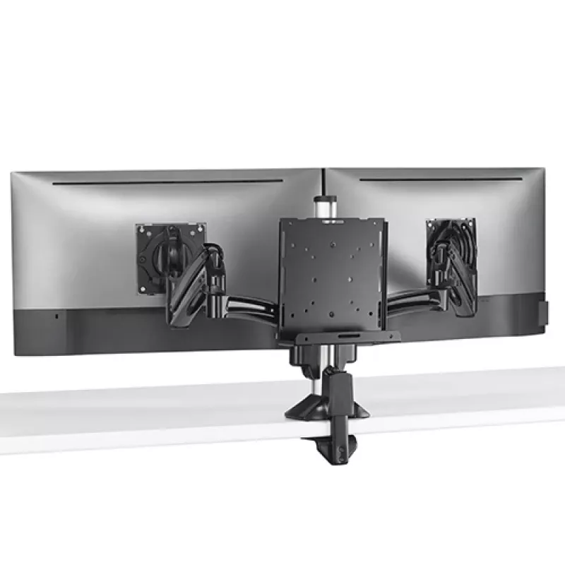 Mounting kit Chief KRA232B — Thin client / PC column mount, steel, black, max load 1.36 kg