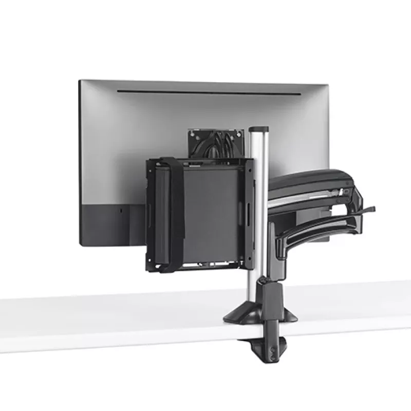 Mounting kit Chief KRA232B — Thin client / PC column mount, steel, black, max load 1.36 kg