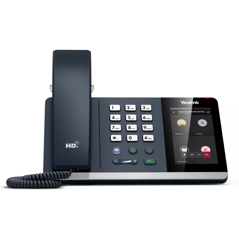 IP Phone Yealink MP54 Microsoft Teams Edition Wired Handset Android