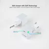 TooQ GAN USB-C/PD Wall Charger 30W, White, Indoor, AC, White
