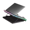 Mars Gaming MNBC6, Cooling Base + Stand XL 19'' ARGB, 3 Fans, Mobile Stand