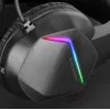 Mars Gaming MH122 Black, FRGB Over Ear Gaming Headset with Microphone, HiFi Sound, Sound Cancellation, Ultra Lightweight, PS4 PS5 Xbox Switch Tablet Windows Mac