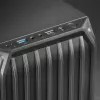 Mars Gaming MC-S2 Black Compact Micro-ATX Gaming PC Case 2 FRGB Rainbow Fans with Front Grille Full Side Window