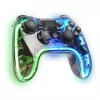 Mars Gaming MGP-24 Wireless Gamepad 2.4GPRO Neon RGB Dual Haptic Vibration Analog Joysticks Controller for PC PS3 PS4 XBOX360 Raspberry Pi Mac Android