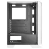 Mars Gaming MC-C White PC ATX Case Metal-Mesh Front Panel Tempered Glass Window 3 Front FRGB 120mm Fans