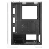 Mars Gaming MC-C White PC ATX Case Metal-Mesh Front Panel Tempered Glass Window 3 Front FRGB 120mm Fans