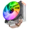 Mars Gaming MCPU-VR Black CPU Heatsink Dual Infinity Mirror ARGB 4 HCT Heatpipes 180W TDP Ultra-quiet PWM 12cm Fan