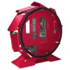 Mars Gaming MCORB Red Micro-ATX XL Gaming PC Case Custom Circular Design Double Tempered Glass