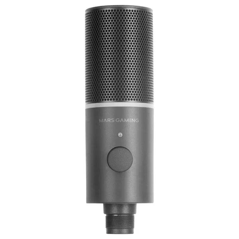 Mars Gaming MMIC-XT, Professional High Definition 192Khz 24-bit Studio Microphone, Omnidirectional Arm, Anti Shock Mount, Pop Filter Metal Mesh, Black