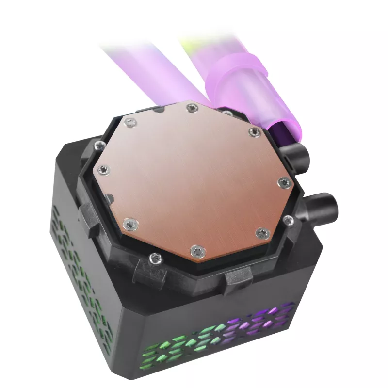Mars Gaming ML-ULTRA360 Black Liquid CPU Cooling TDP 650W Infinity Mirror 3 Silent FDB ARGB Fans ARGB Tubes Universal Multisocket