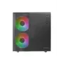 Mini Tower PC Mars Gaming MC-400 White 2x 120mm Front Fans