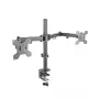 Mars Gaming MARM2 Dual Monitor Mount Clamp 8kg Capacity 13 to 27 inch