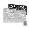 Mars Gaming MF-NCLX2W Computer case Fan 12 cm White 2 pc(s)