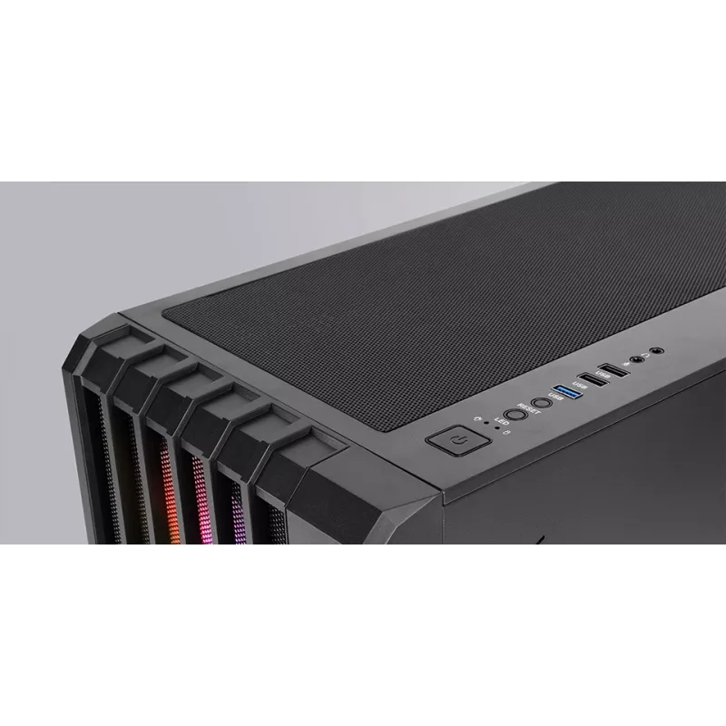 Mars Gaming MC-VAULT computer case Midi Tower Black