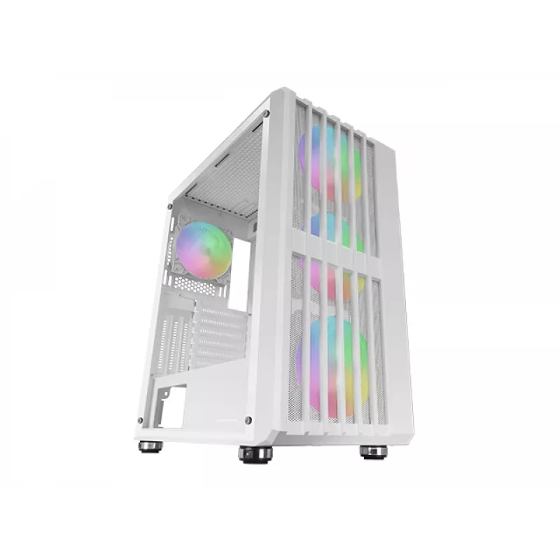 Mars Gaming MC-VAULTW computer case Midi Tower White