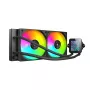 Mars Gaming MLVISION240 computer cooling system Processor All-in-one liquid cooler 12 cm Black