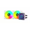Mars Gaming ML-VISIONPRO240W Processor All-in-one liquid cooler 12 cm White 1 pc(s)