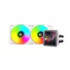 Mars Gaming ML-VISIONPRO240W Processor All-in-one liquid cooler 12 cm White 1 pc(s)