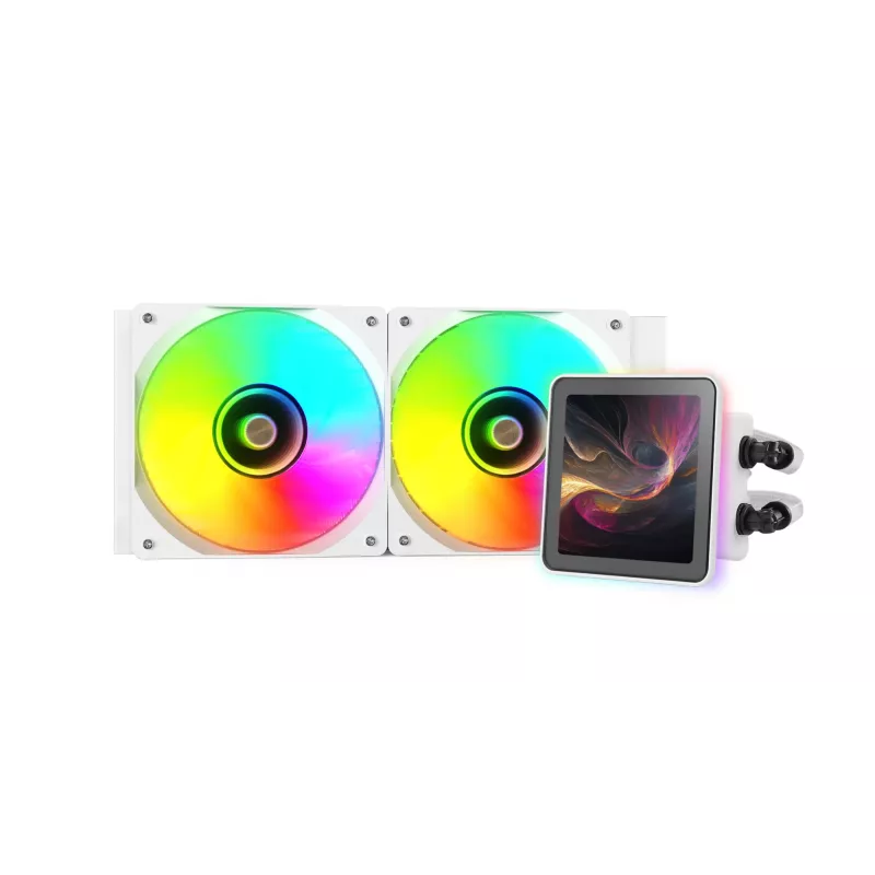 Mars Gaming ML-VISIONPRO240W Processor All-in-one liquid cooler 12 cm White 1 pc(s)