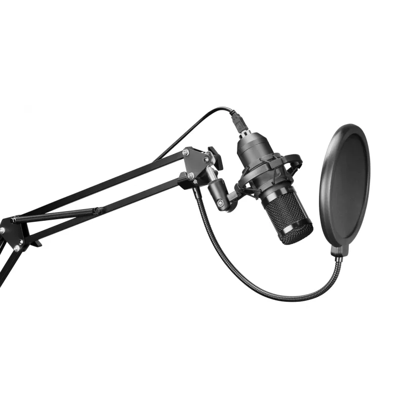 Mars Gaming Ultra-high Definition Microphone for Streamings Black