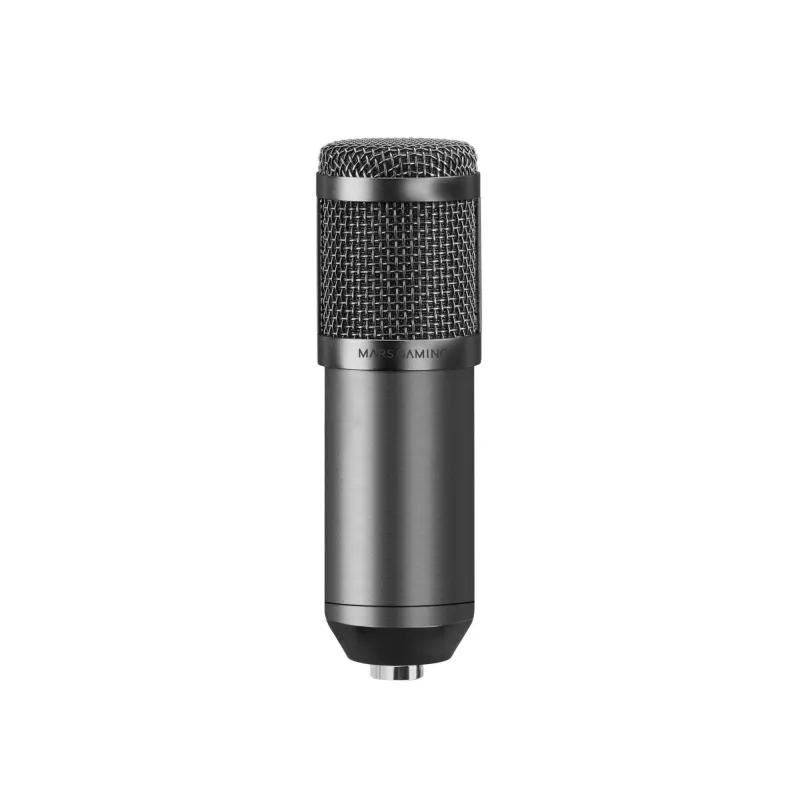 Mars Gaming Ultra-high Definition Microphone for Streamings Black