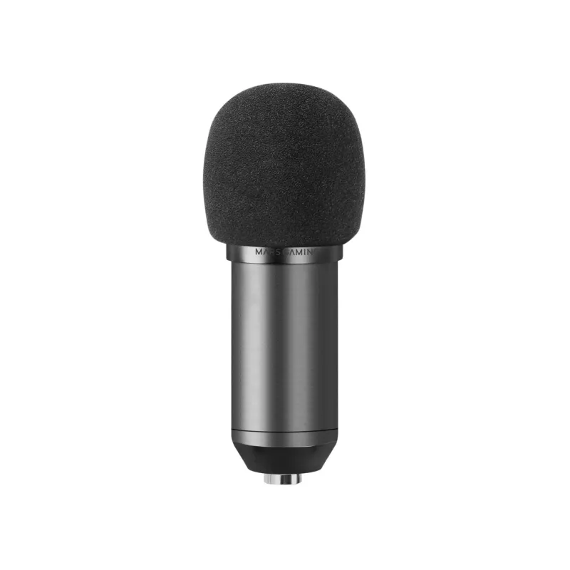 Mars Gaming Ultra-high Definition Microphone for Streamings Black