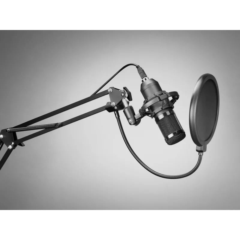 Mars Gaming Ultra-high Definition Microphone for Streamings Black