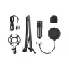 Mars Gaming Ultra-high Definition Microphone for Streamings Black