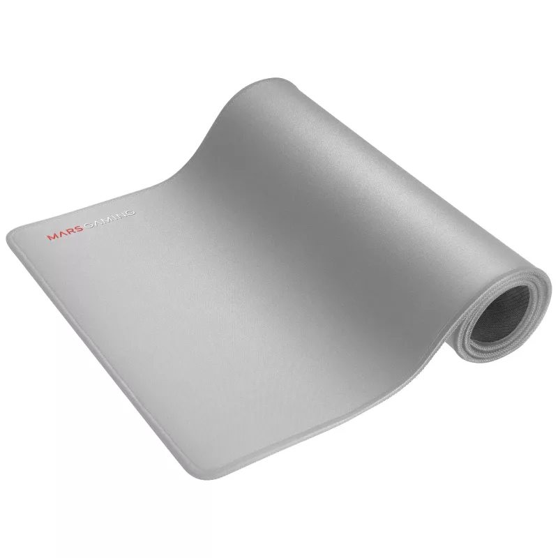 Mars Gaming MMPXLS Silver, XL Mousepad, Dual Layer Nano-textured, 800x300x4mm