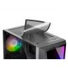 Mars Gaming MC777, ATX Computer Case, ARGB Lighting, Black, PC, Black, ATX, micro ATX, Mini-ITX, Blue, Green, Red, 15.8 cm, 31.8 cm