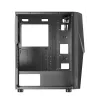 Mars Gaming MC777, ATX Computer Case, ARGB Lighting, Black, PC, Black, ATX, micro ATX, Mini-ITX, Blue, Green, Red, 15.8 cm, 31.8 cm