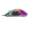 Mars Gaming MMGLOW Gaming Mouse RGB Chroma-Glow Mirror Finish 12800 DPI Black