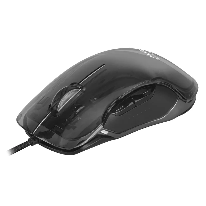 Mars Gaming MMGLOW Gaming Mouse RGB Chroma-Glow Mirror Finish 12800 DPI Black