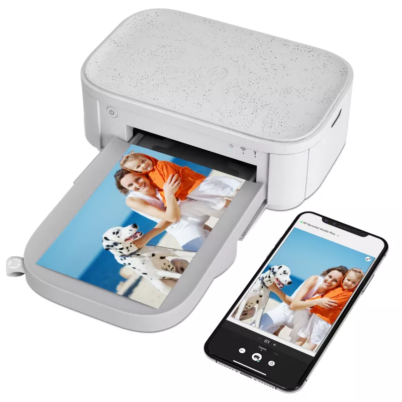 HP Sprocket Studio Plus photo printer Dye-sublimation 300 x 300 DPI 4 inch x 6 inch (10x15 cm) Wi-Fi