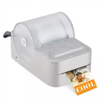 HP Sprocket Panorama Instant Portable Color Label & Photo Printer label printer ZINK (Zero-Ink) Colour 313.58 x 313.58 DPI 3.3 mm/sec Wired & Wireless Bluetooth