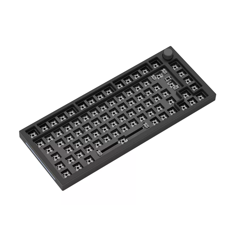 Keyboard barebone GLORIOUS GMMK Pro — 75% aluminium case, Black, 332×135×32 mm, 1.5 kg