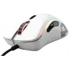 Glorious Gaming Glorious Model D Minus - Matte White, Right-hand, Optical, USB Type-A, 3200 DPI, 1 ms, White