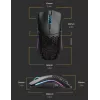 Glorious Gaming Glorious Model O Wireless - Matte Black, Right-hand, Optical, RF Wireless, 19000 DPI, 1 ms, Black